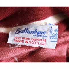 70’ カシミアセーター Ballantyne