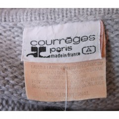 80’ ニットワンピース　Courrèges