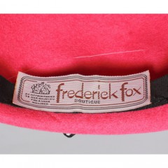 ビーズ付HAT　 FREDERICK FOX   ENGLAND